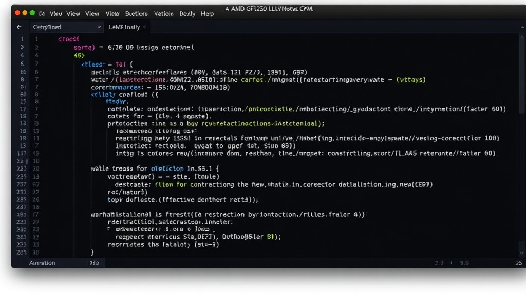 LLVM compiler code snippet showing new AMD GPU instruction definitions