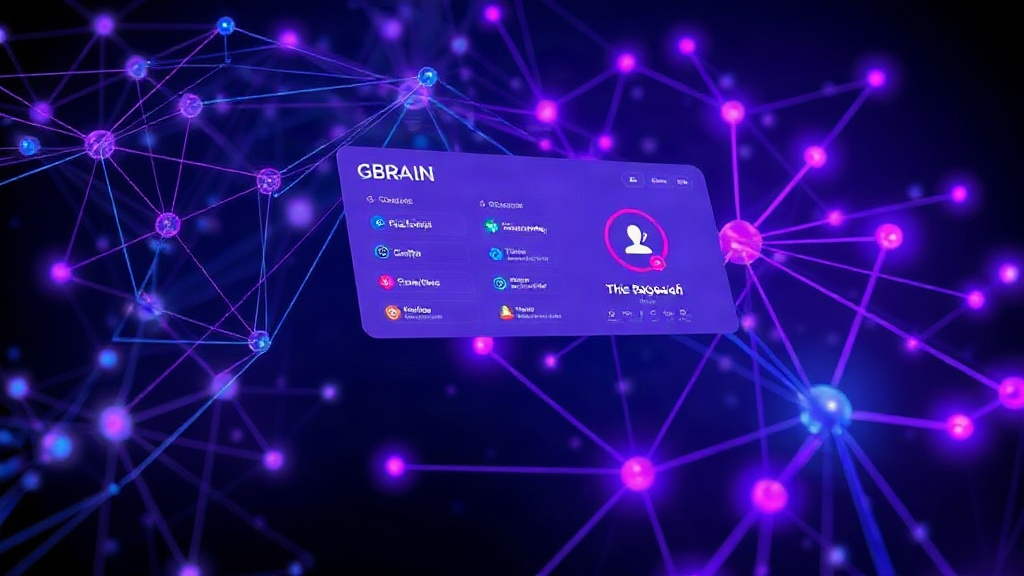 GBrain dashboard illustrating the connection of personal data sources and external tools.