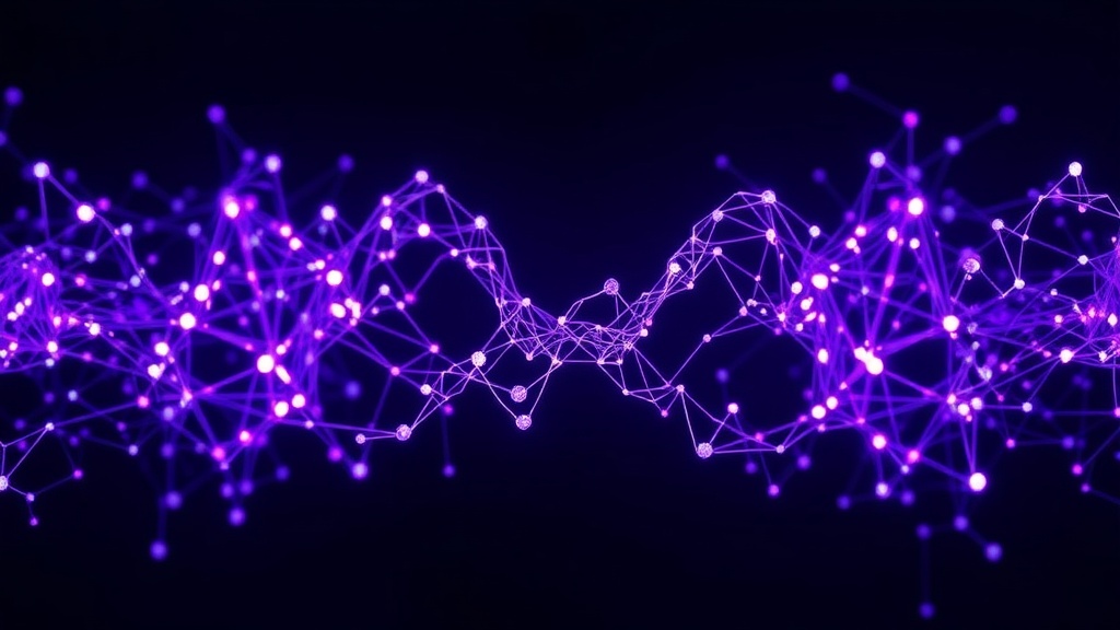 Conceptual visualization of brainwave patterns responding to video stimuli.