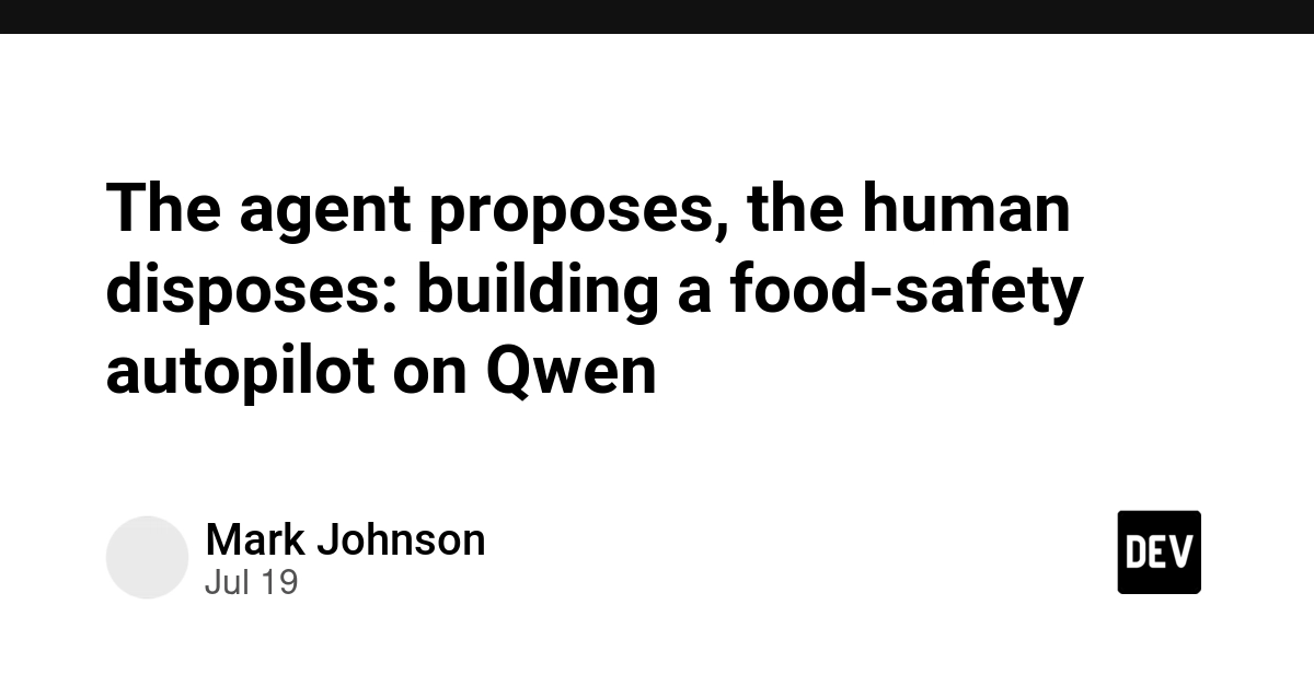 Qwen Agent Acts as Food Safety Paperwork Assistant, Proves Utility