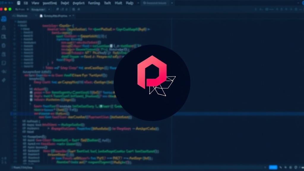 PyTorch logo with a stylized neural network graphic overlay