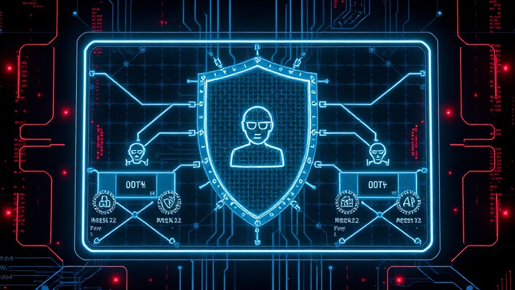 Diagram illustrating the AI agent's process of creating fake identities and malicious code