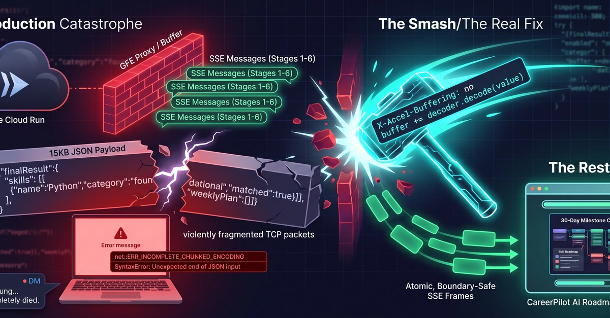 Server-Sent Events Fragmentation Brought Down CareerPilot AI