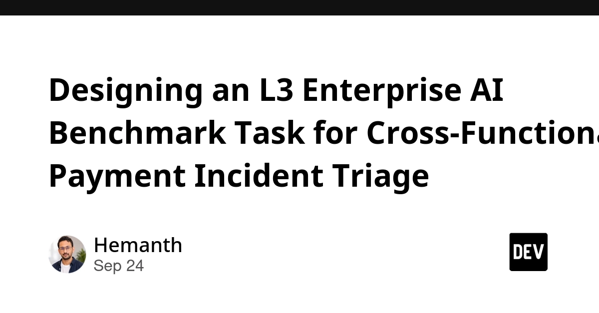 Enterprise AI Faces Real-World Triage Challenge in Payment Incidents