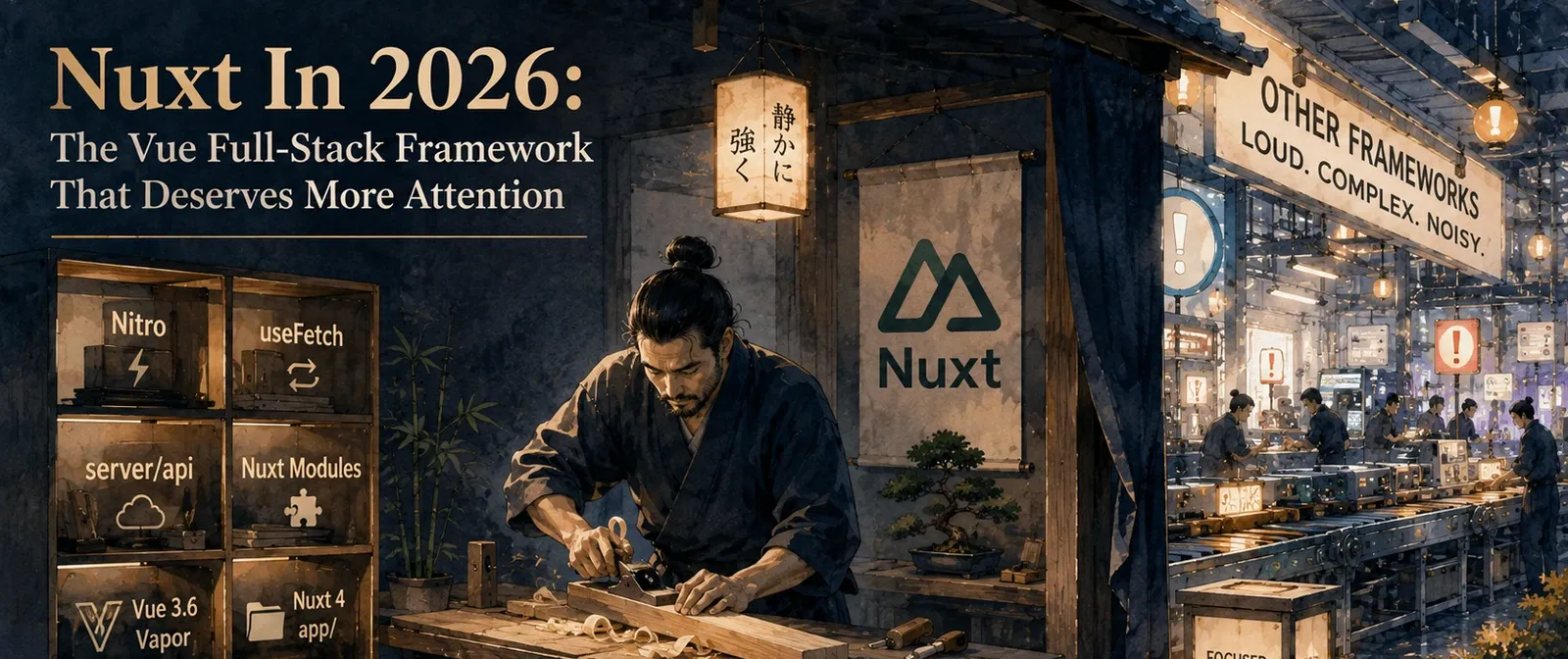 Nuxt 4 Dominates Vue Full-Stack Development Amidst Next.js Hype