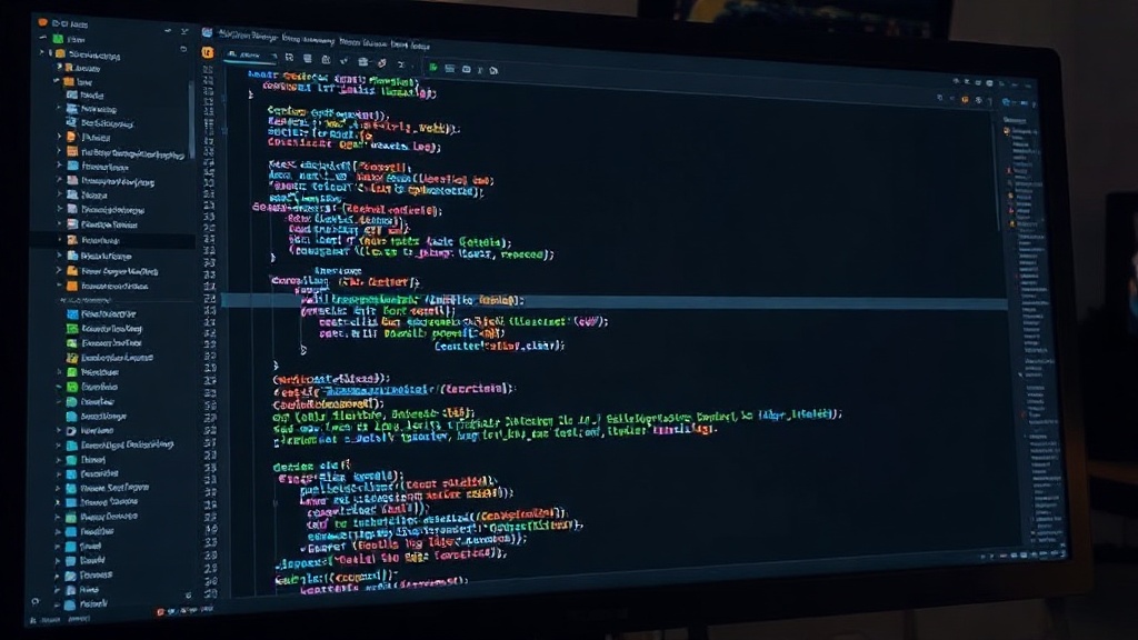 Developer's screen showing HTML Canvas API drawing commands in action