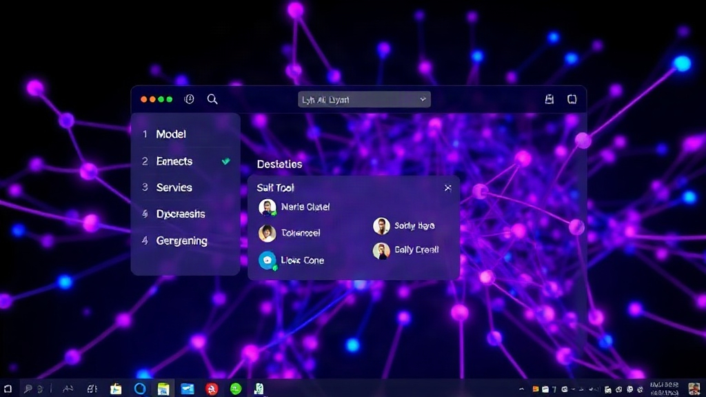 Screenshot of LYKN AI desktop interface showing model and tool selection