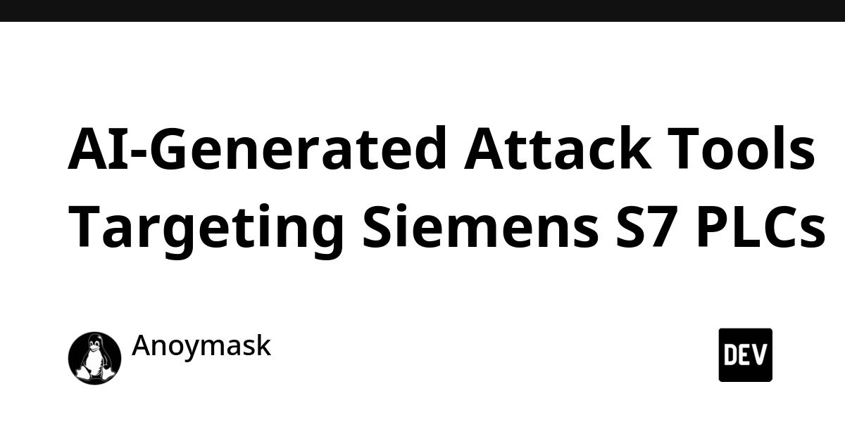 US Warns of AI-Powered Attacks on Siemens PLCs in Critical Infrastructure
