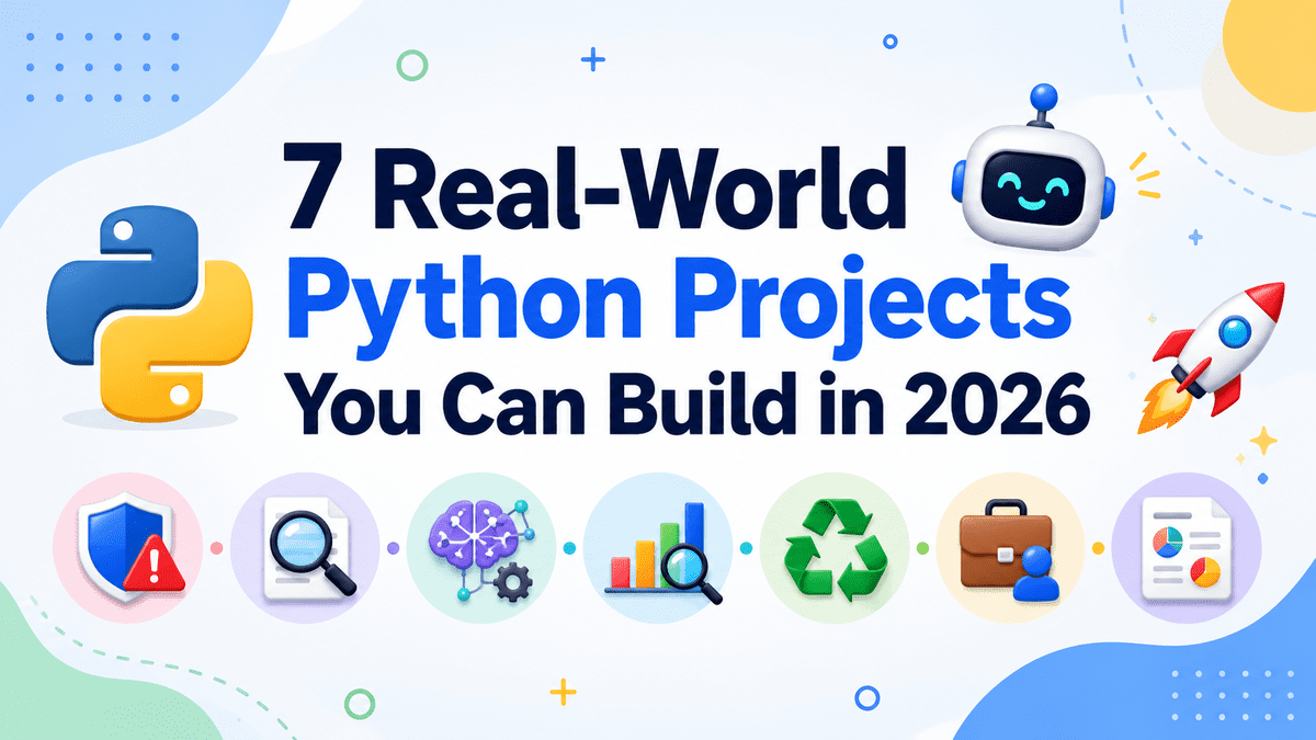 7 Python Projects for 2026: AI, ML, APIs, and More