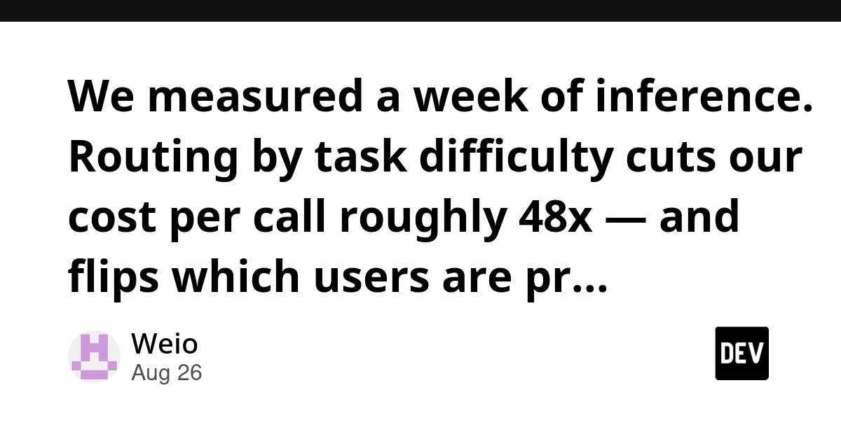 LLM Inference Costs Slashed 48x by Routing to Task-Appropriate Models