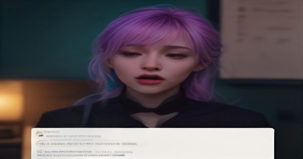 User's screenshot showing the moment the AI voice assistant froze and resumed with an audible yawn.