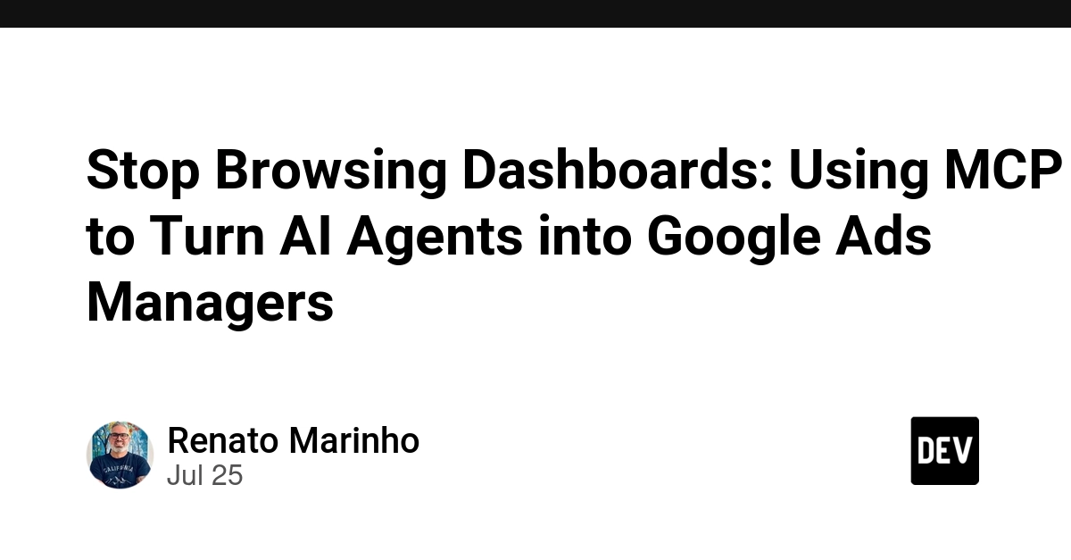 AI Agents Manage Google Ads Using Model Context Protocol