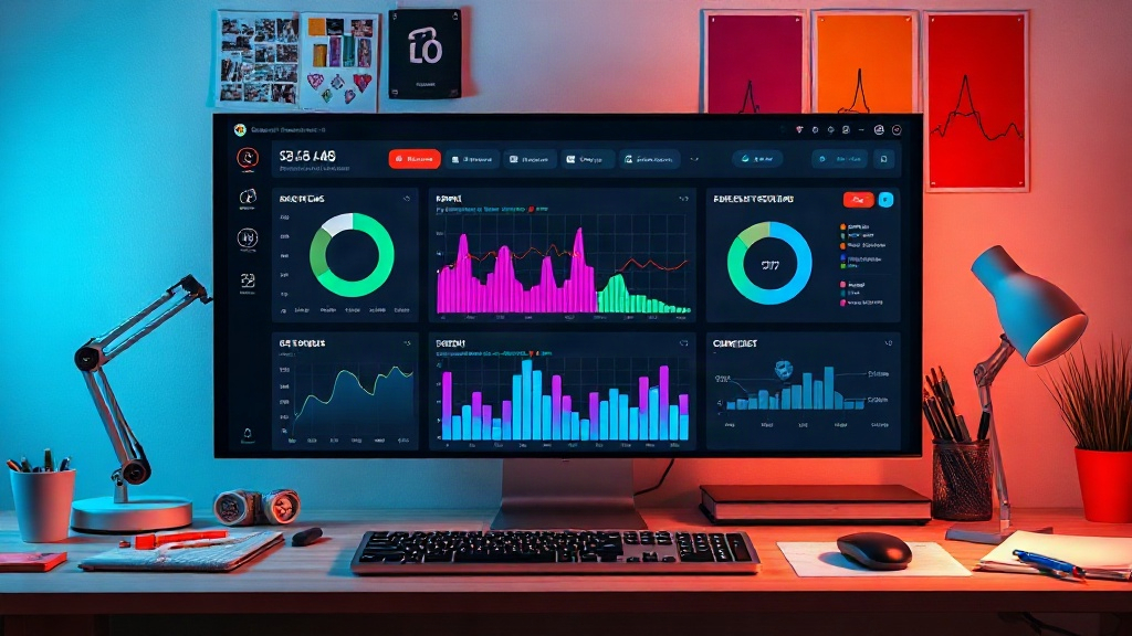 Screenshot of the AI-generated dashboard, showcasing its UI elements and responsiveness.
