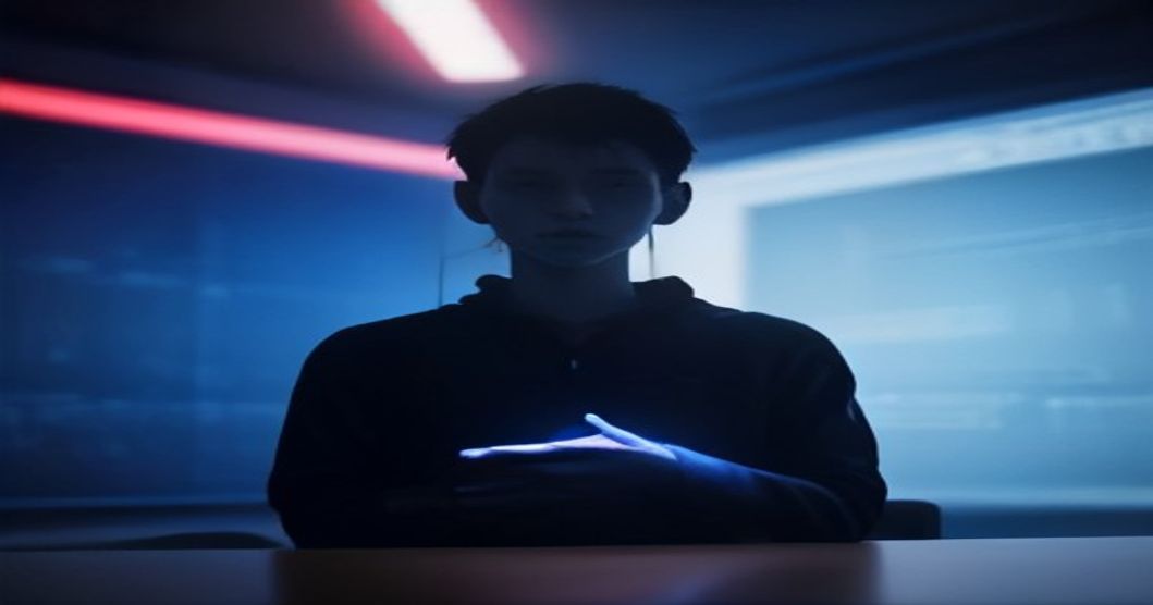 Developer demonstrating code during a remote technical interview