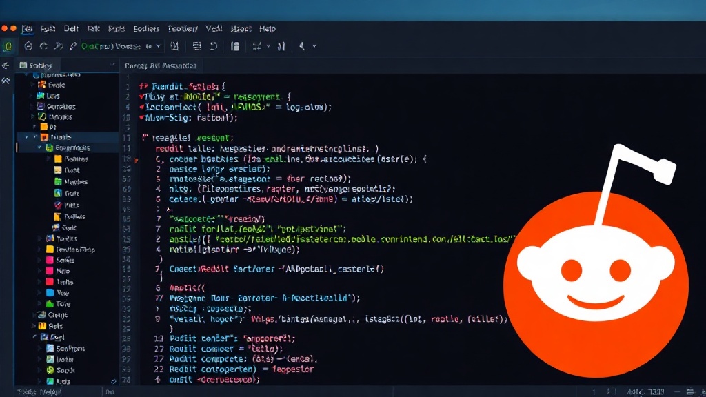 Code snippet demonstrating PRAW's anonymous client for checking Reddit post visibility
