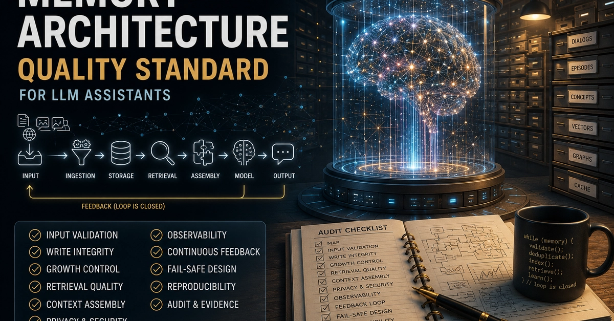 New Standard Defines Quality for LLM Assistant Memory Architectures