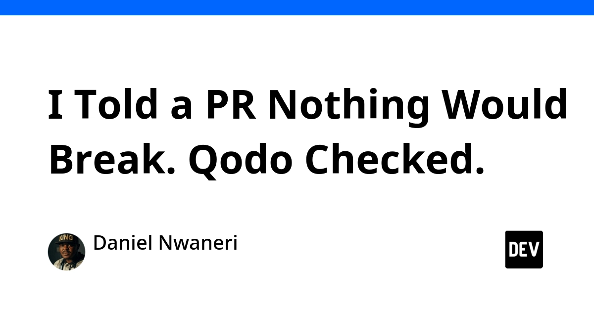 Qodo Challenges PR Claims, Proves Real-World API Impact