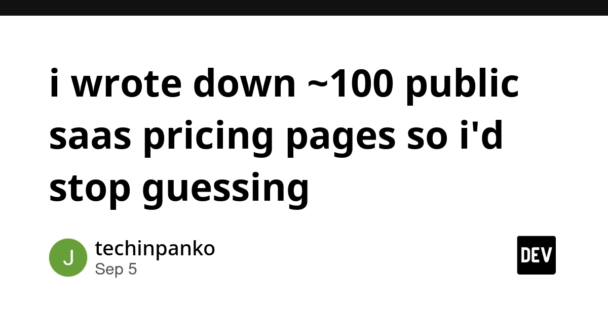 SaaS Pricing: 100 Public Pages Reveal Key Patterns Beyond Sticker Price