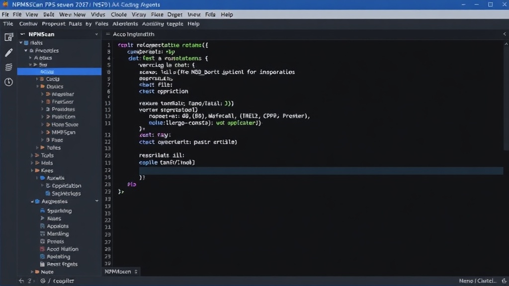 NPMScan MCP server endpoint and usage example