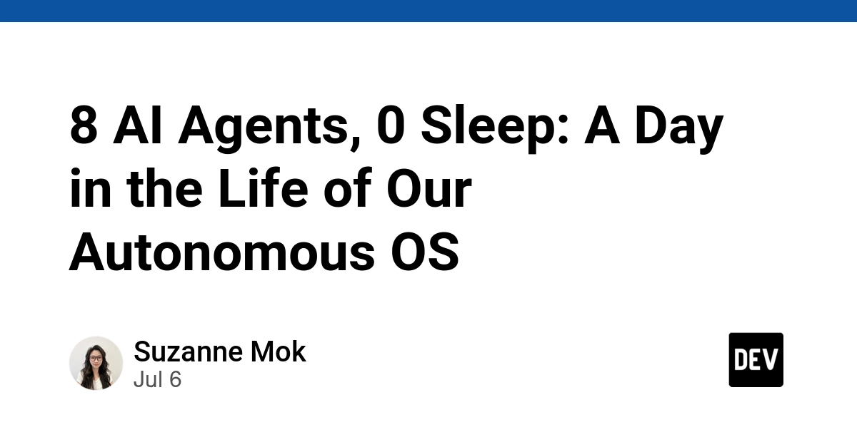 8 AI Agents Run 24/7 on 2 CPU Cores for Autonomous Gym OS