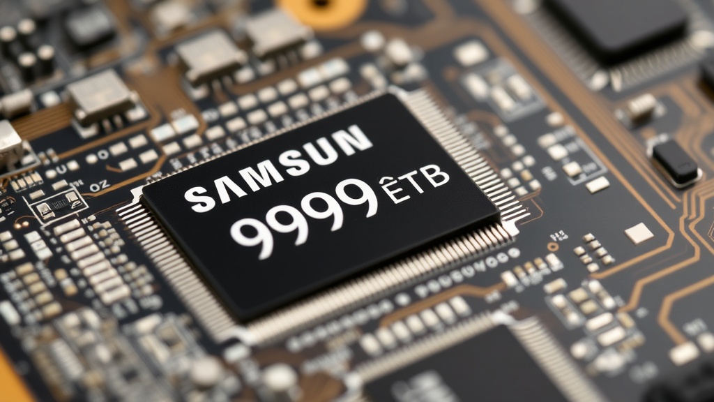 Samsung 990 EVO 2TB SSD front label showcasing capacity and model name