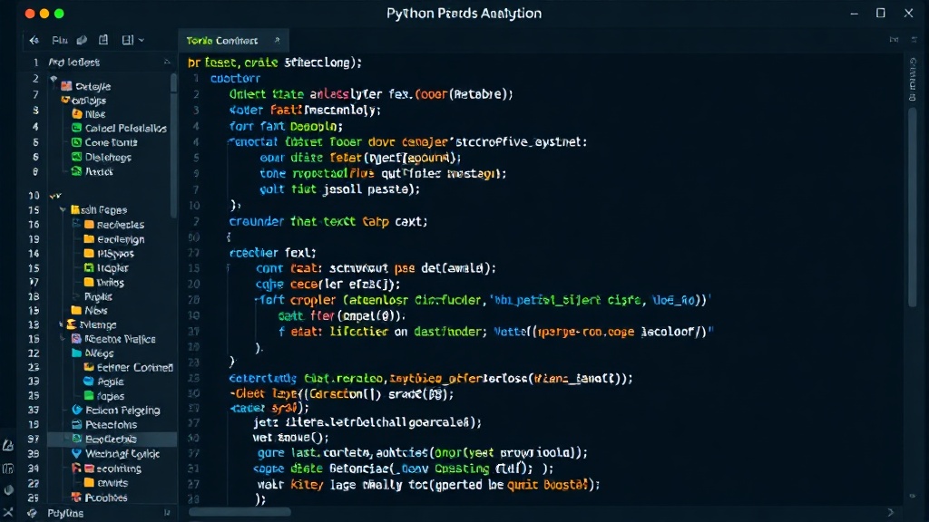 Python code snippet demonstrating data preprocessing for text analysis