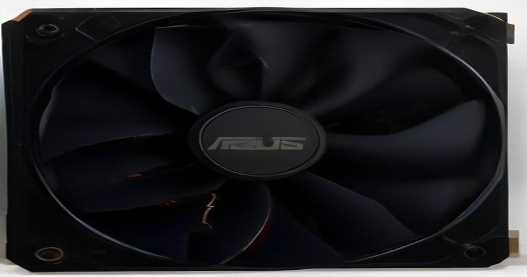 Asus Prime Radeon RX 9070 OC graphics card featuring triple-fan cooling