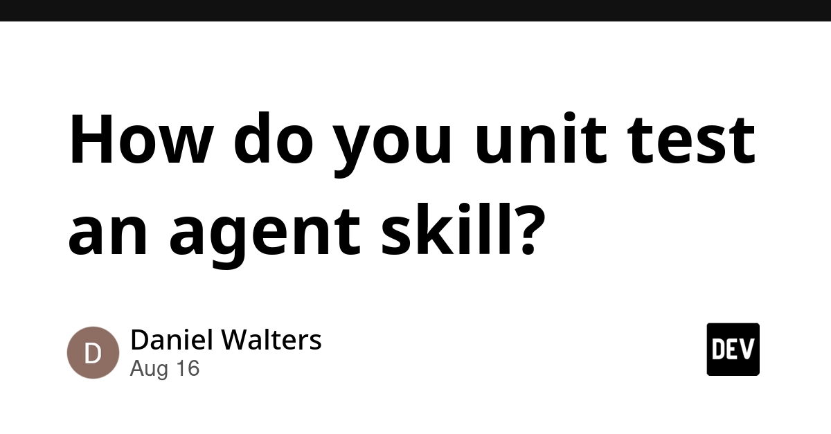 Unit Test AI Agent Skills with skilleval: From Astrology to Data