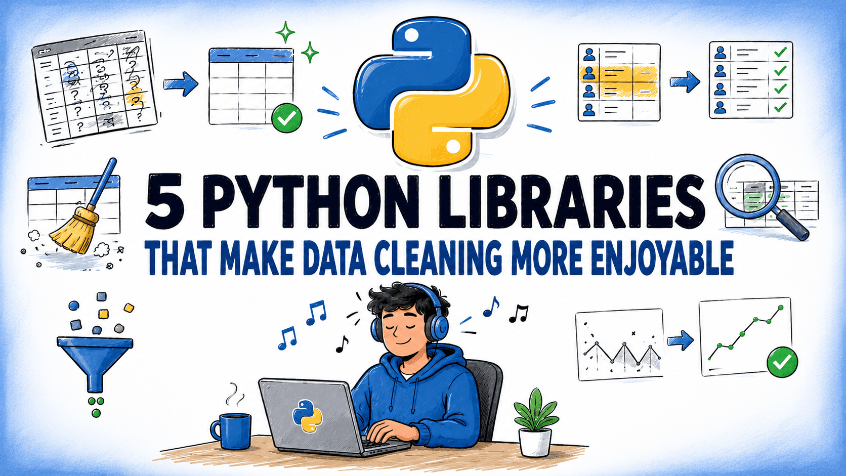5 Python Libraries Streamline Data Cleaning for Developers