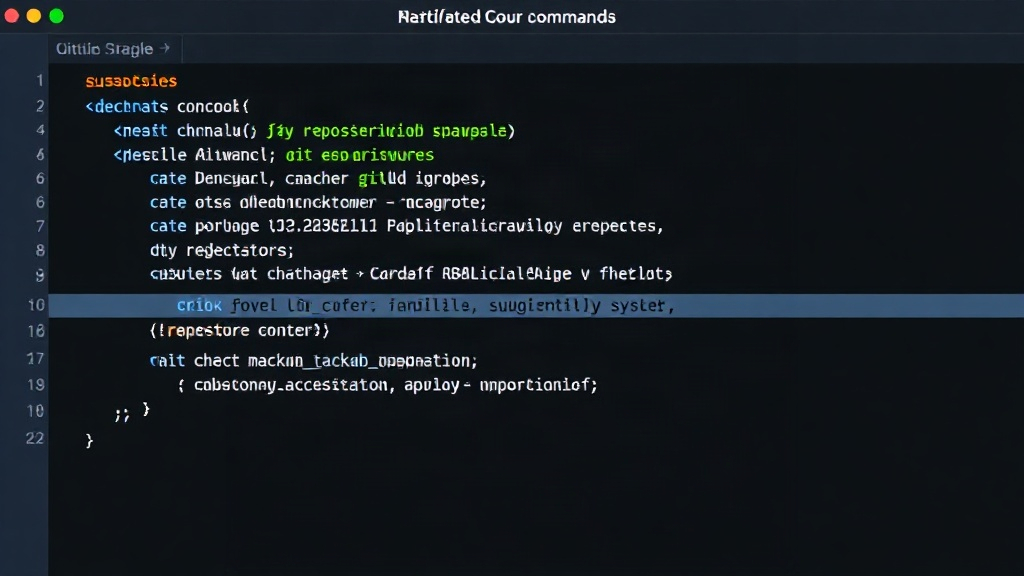 Rickub command-line interface showing suggested Git commands for a repository