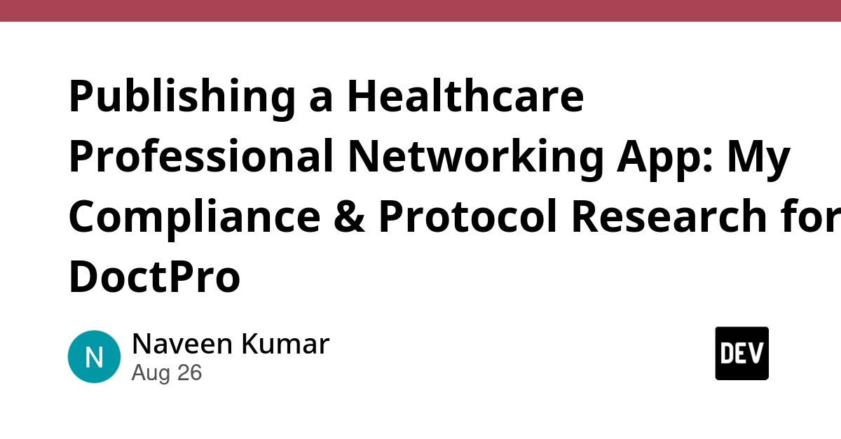 DoctPro's Compliance Research for Healthcare App Publishing
