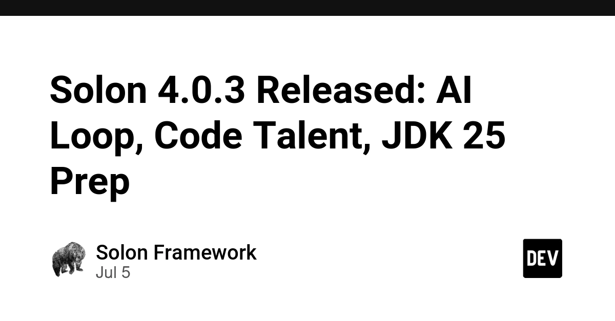 Solon 4.0.3 Adds AI Loop, Code Talent; PaperQuire Renders Markdown PDFs