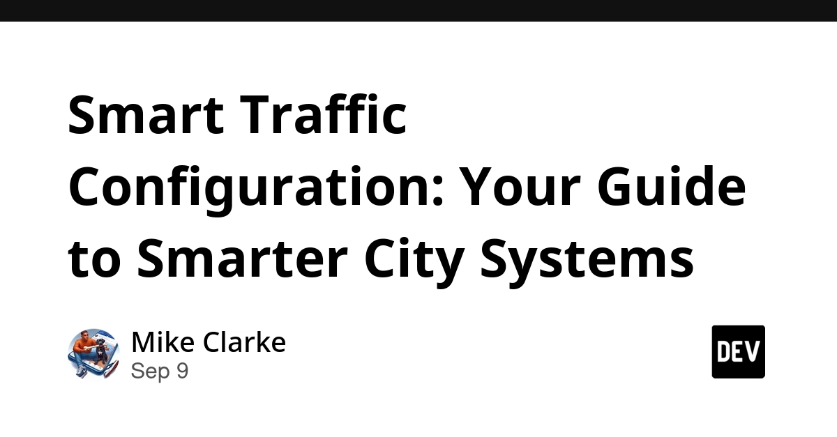 Smart Traffic Configuration: Building Responsive Urban Mobility