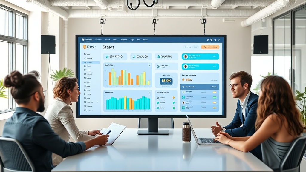 Rank platform dashboard displaying user contributions and loan status