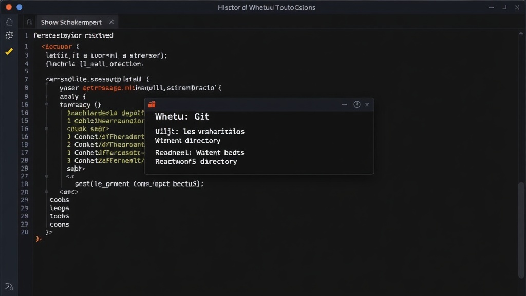 Example of Whetuu prompt displaying Git status and current directory