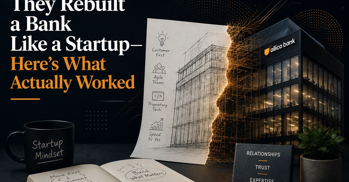Allica Bank's Startup Approach Fuels Rapid Growth: Lessons Learned