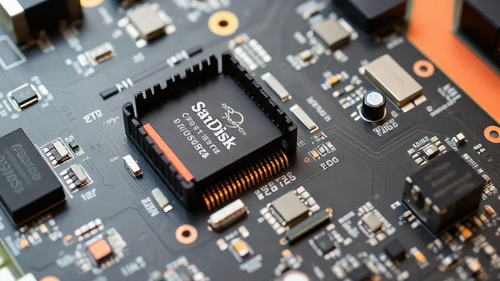 SanDisk Optimus GX Pro 850P 2TB SSD with integrated heatsink