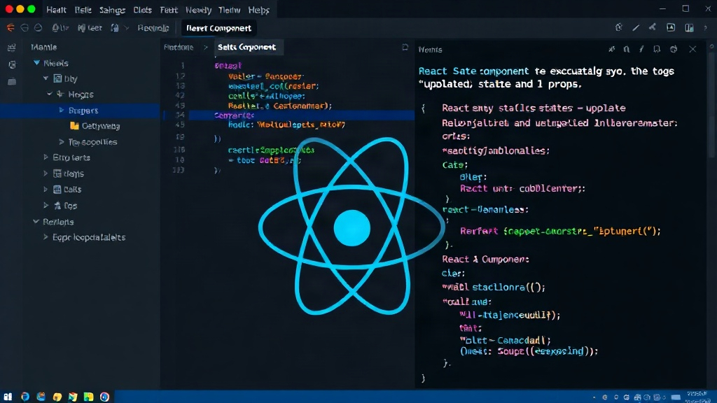 React component re-executing with updated state and props