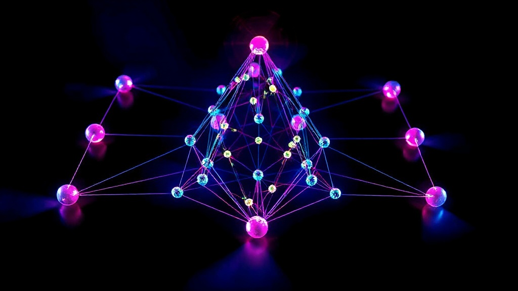 Diagram illustrating hyperbolic space and its ability to represent hierarchical data structures.