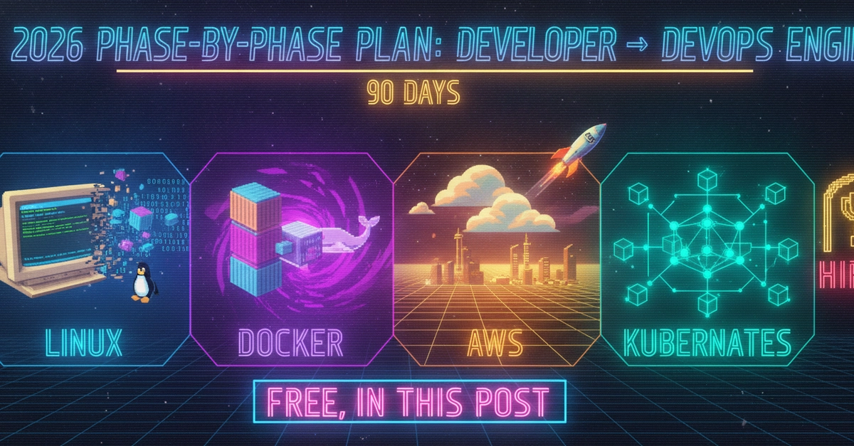 90-Day DevOps Roadmap Launched: Free, No-Signup Skill Path