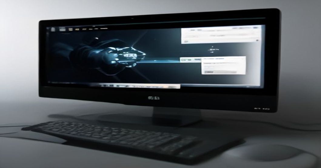 A split screen showing a developer typing code on one side and a mouse cursor hovering over a complex IDE menu on the other.