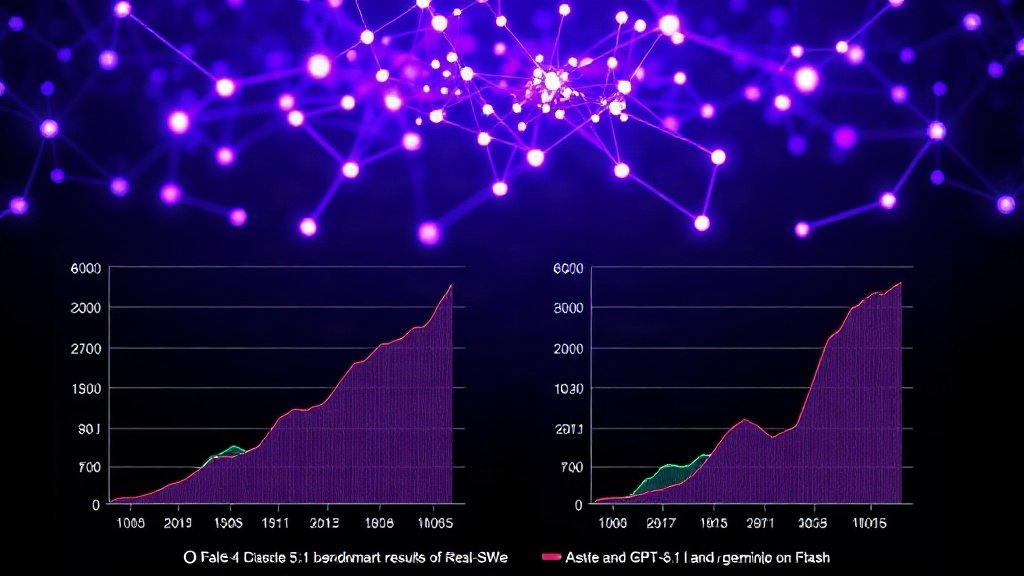 Comparison chart showing Real-SWE benchmark results for Fable 5.1, GPT-6 Astra, and Gemini 3.8 Flash.