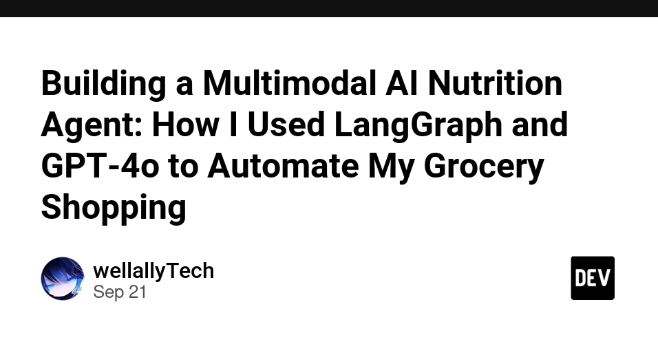 AI Agent Automates Grocery Shopping Using GPT-4o and LangGraph