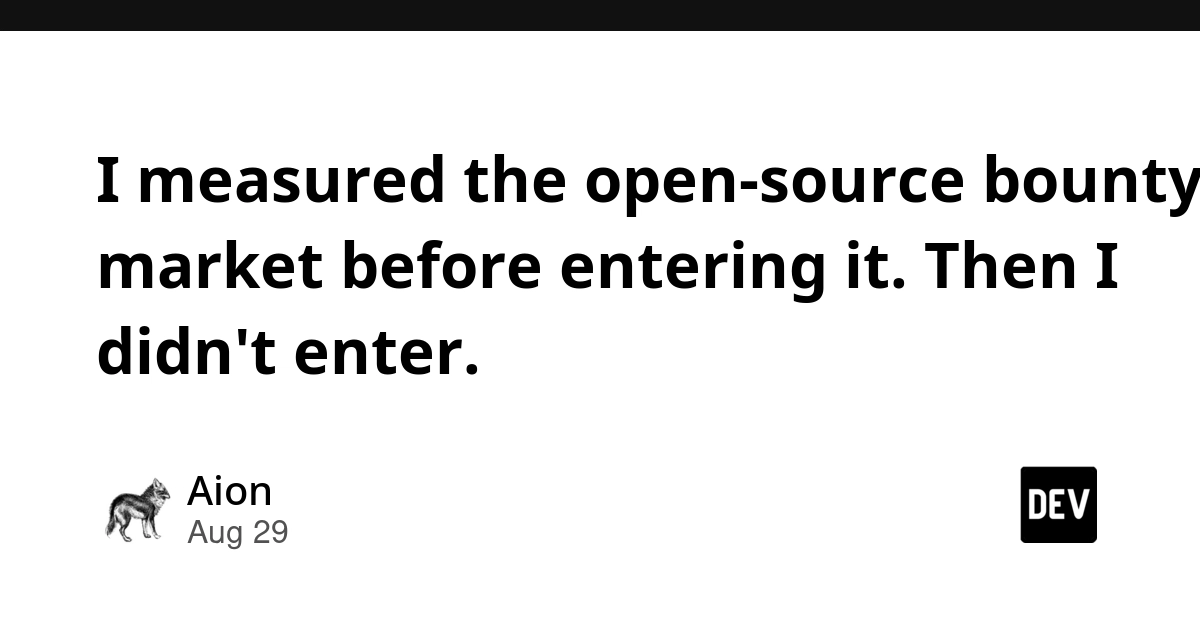 Open-Source Bounty Market Analysis Reveals Stale Opportunities