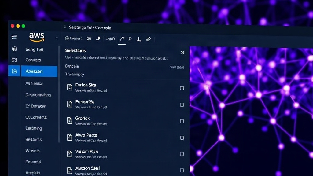 AWS console interface showcasing Amazon Bedrock model selection options