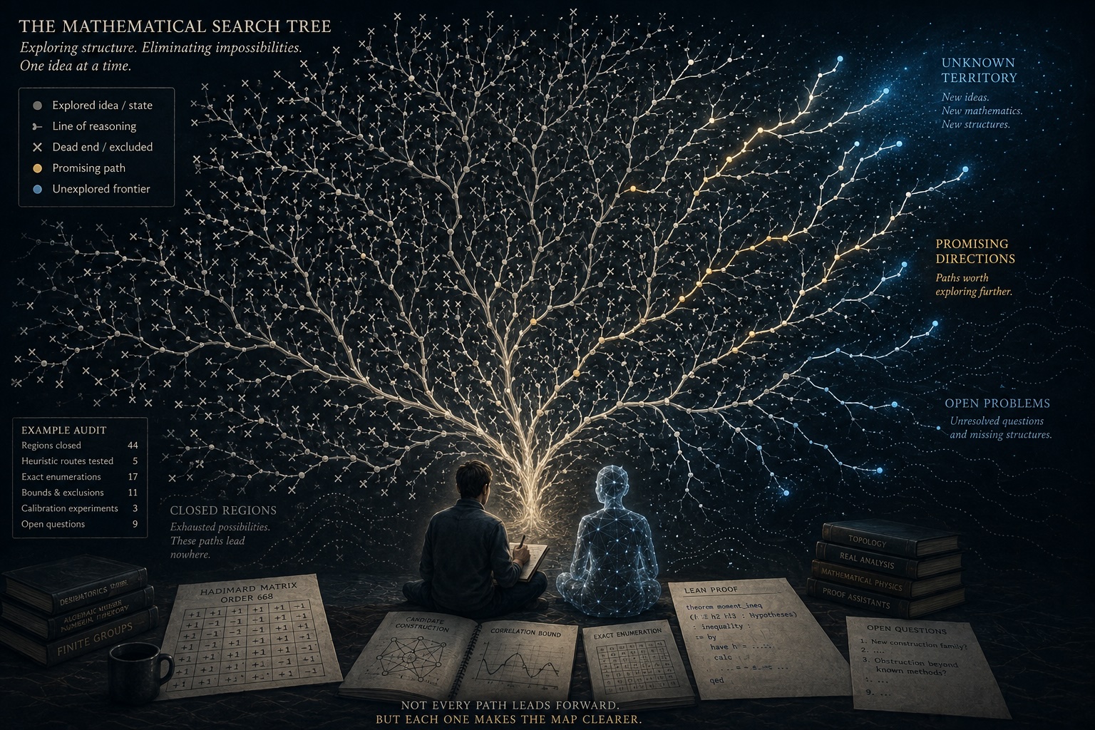 Human-AI Teams Solve Math Problems in a Weekend