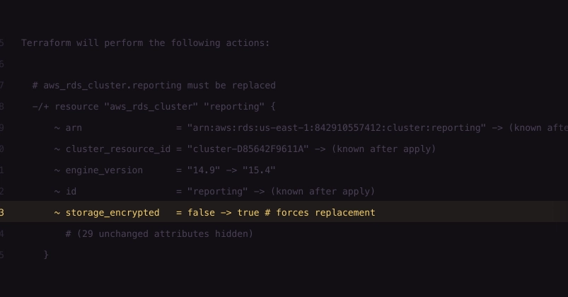 "Forces replacement" in Terraform: The hidden danger