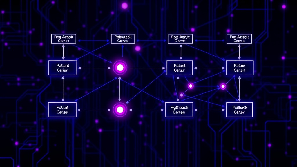Diagram illustrating the sequential flow of an AI model fallback chain