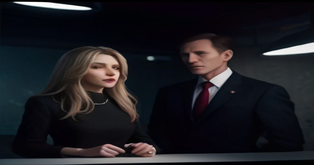 U.S. Senators Marsha Blackburn and Richard Blumenthal questioning tech executives.
