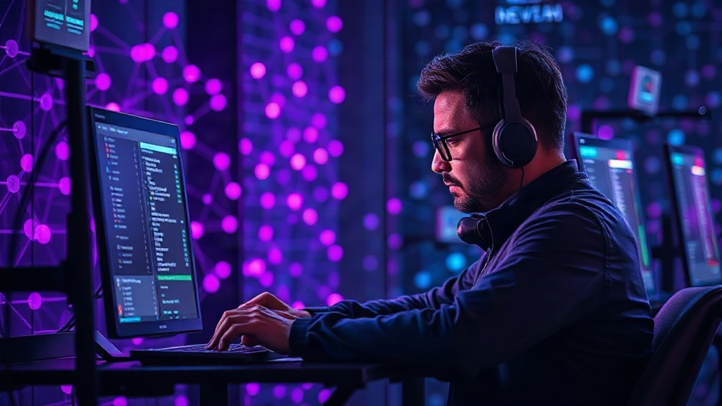 Developer configuring noise levels and speech patterns for simulated voice agent callers.